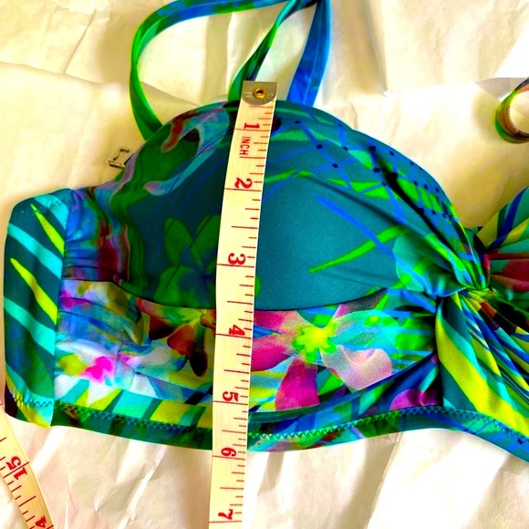 PARAH ITALIAN SWIMSUIT ELEGANCE SEA GREEN NEW - Picture 14 of 15